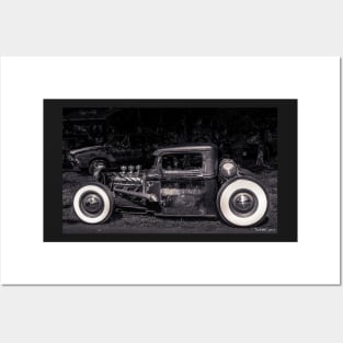 1934 American hot rod pickup Posters and Art